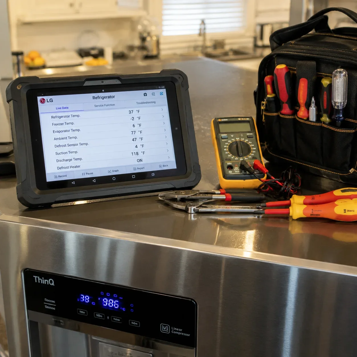 LG appliance repair in Victoria, BC